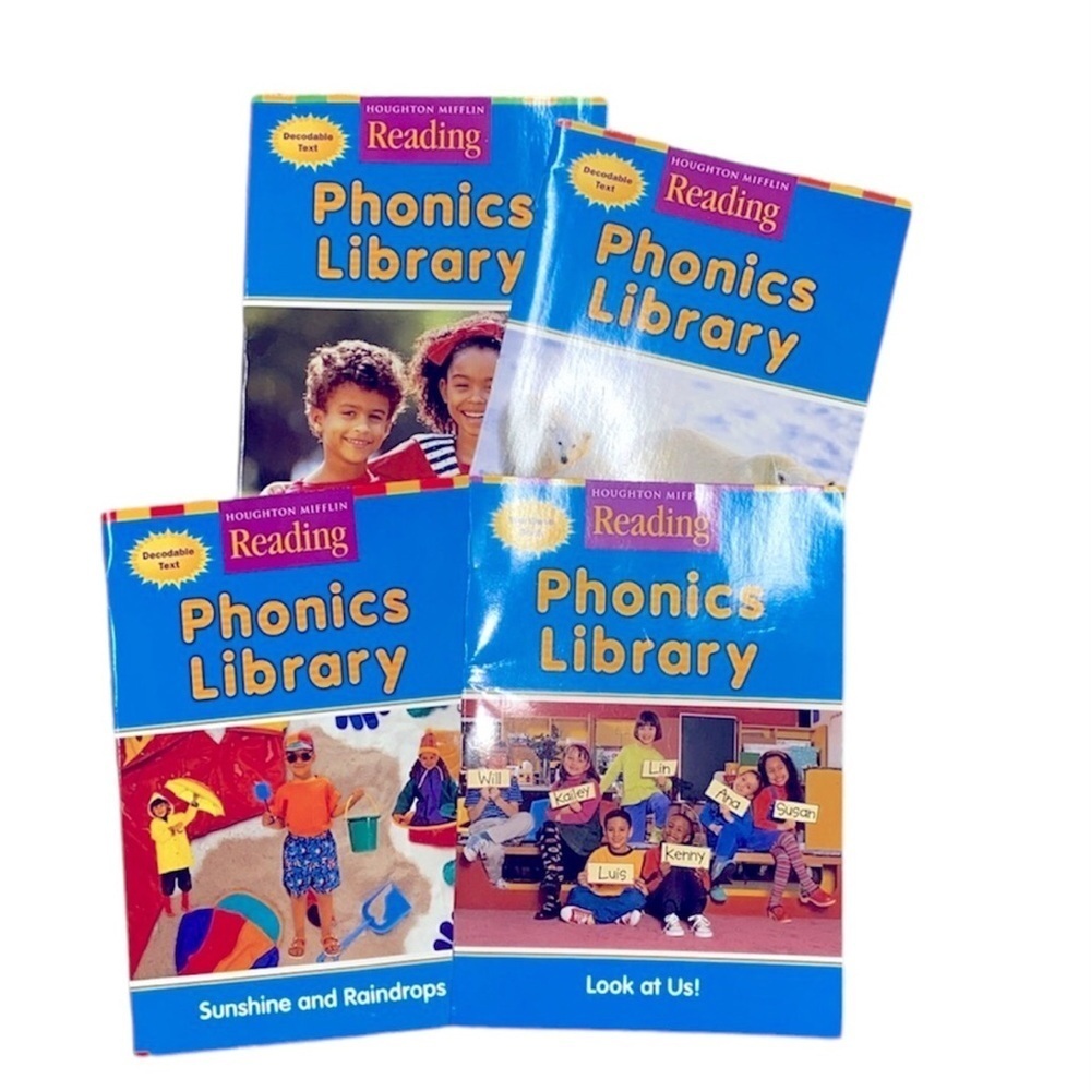 Phonics library set of 4 books